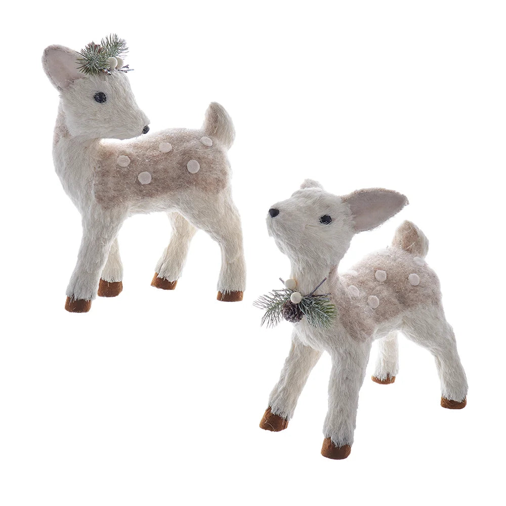 Sisal Standing Deer Ornaments
