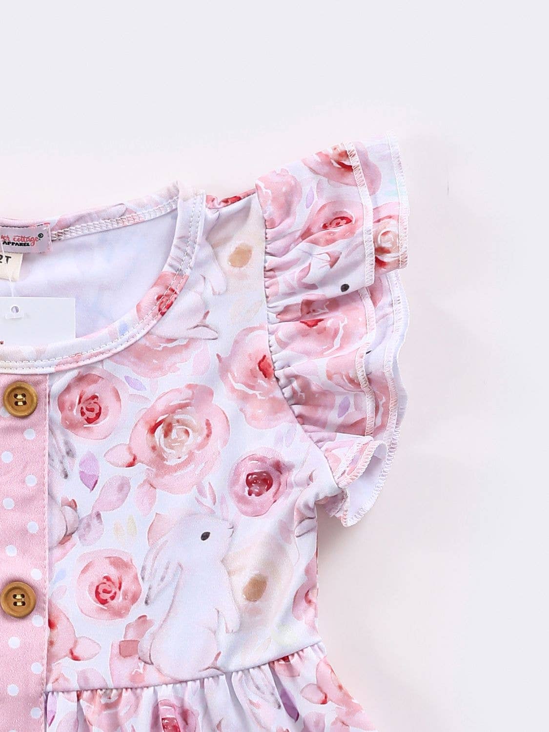 Clover Cottage - Bunny Blooms Girls Dress Easter