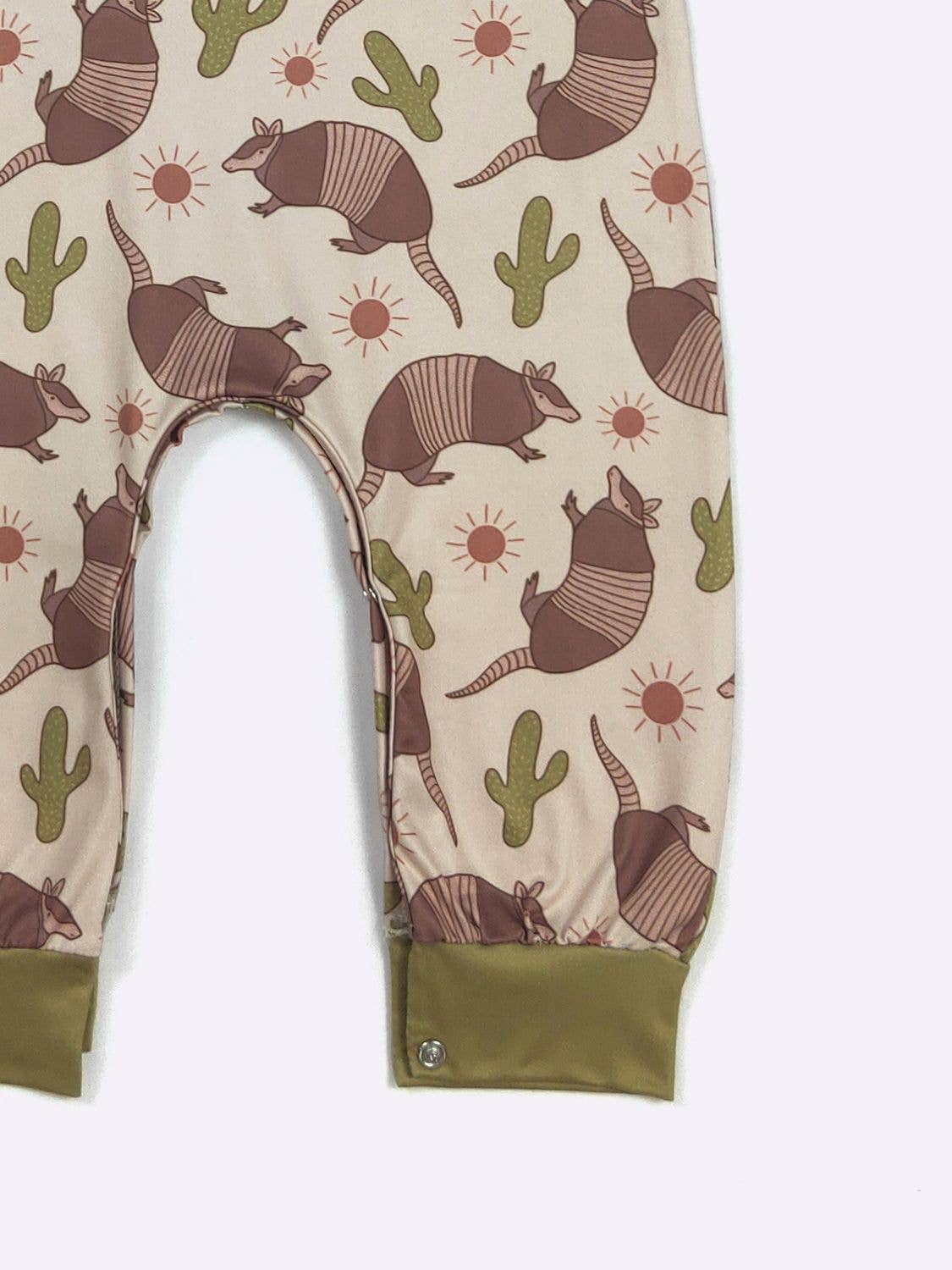 Clover Cottage - Armadillo Boy Romper