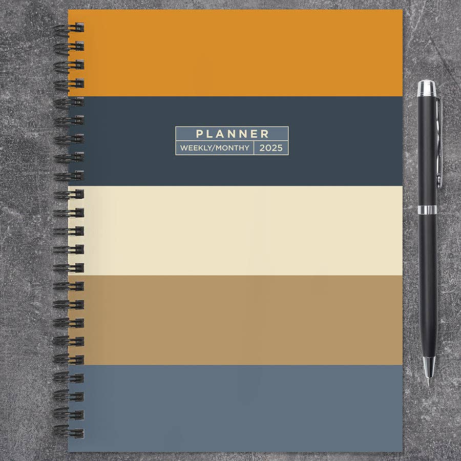 TF Publishing - Paper Goods - 2025 Element Layers Medium Weekly Monthly Planner