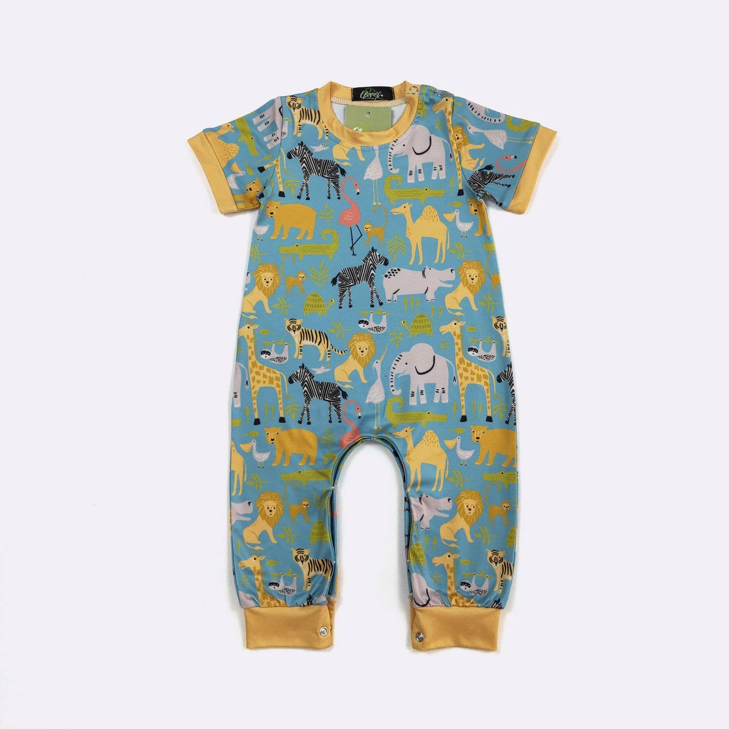 Clover Cottage - Animal Kingdom Boy Romper