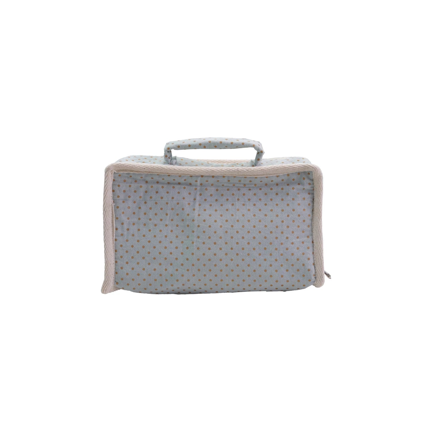 Fabric Suitcase Bed with Plush Bear & Outfits, Set of 6