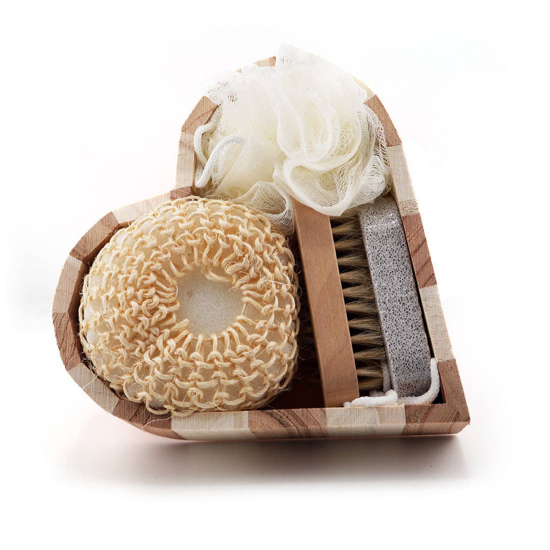 Exfoliating Bath and Shower Set