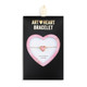 Art Heart Bracelet - Be Courageous & Strong