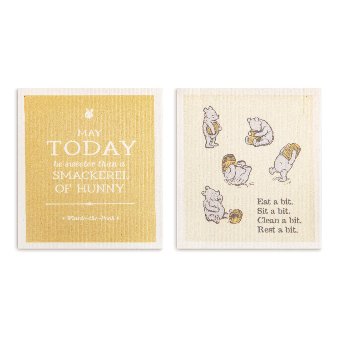 Biodegradable Dish Cloths Set of 2 - Sweeter Than Hunny