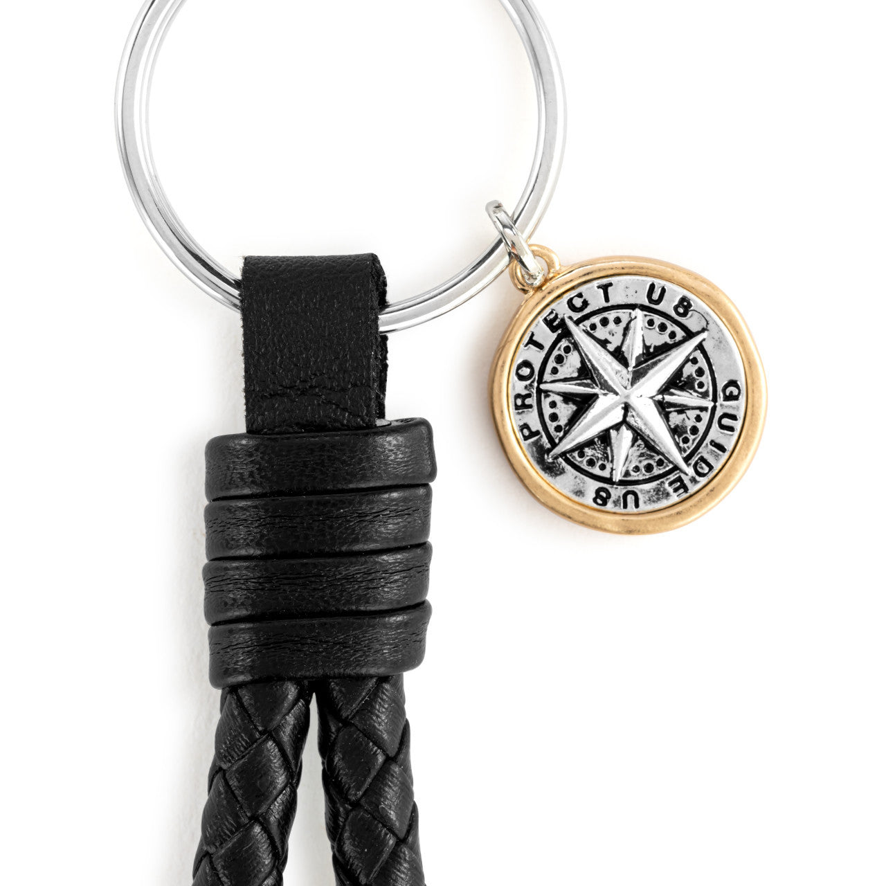 Protect & Guide Key Chain - Silver