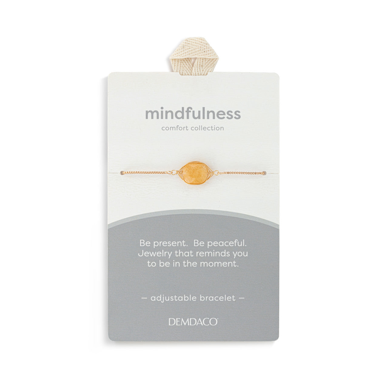 Bemindful Bracelet - Yellow Jade