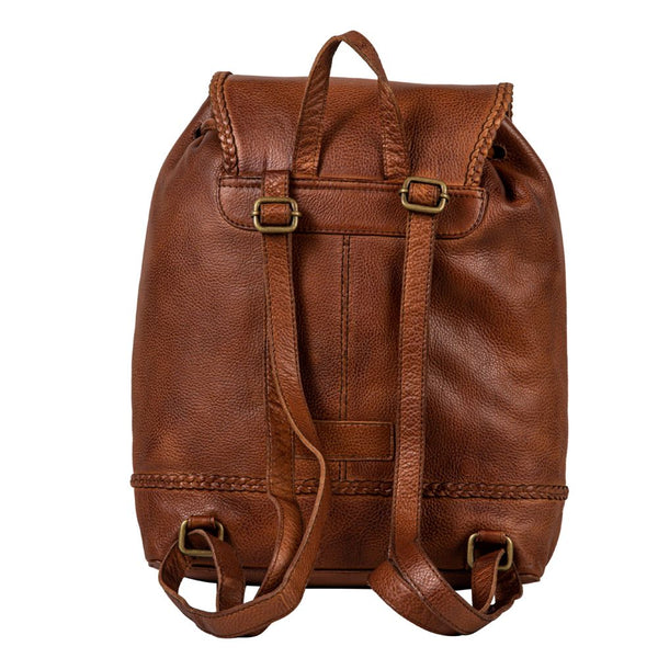 Leather Backpack Drawstring Cognac Zenith Bag Zenith | Bags | Leather Backpack Drawstring Cognac Zenith  main image 4