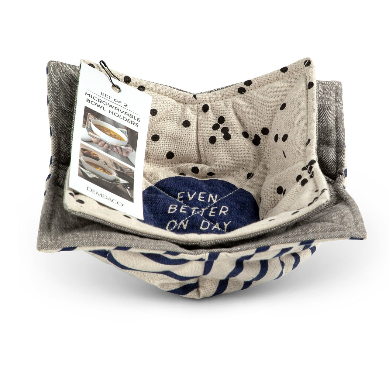 Day Two Bowl Pot Holder - Set of 2