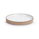 Round Small Ceramic Candle Tray