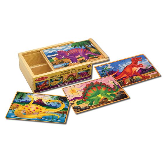 Dinosaur Jigsaw Puzzles in a Box