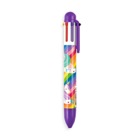 comic attack 6 click multi color pen