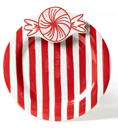 Peppermint Embellishment Plate