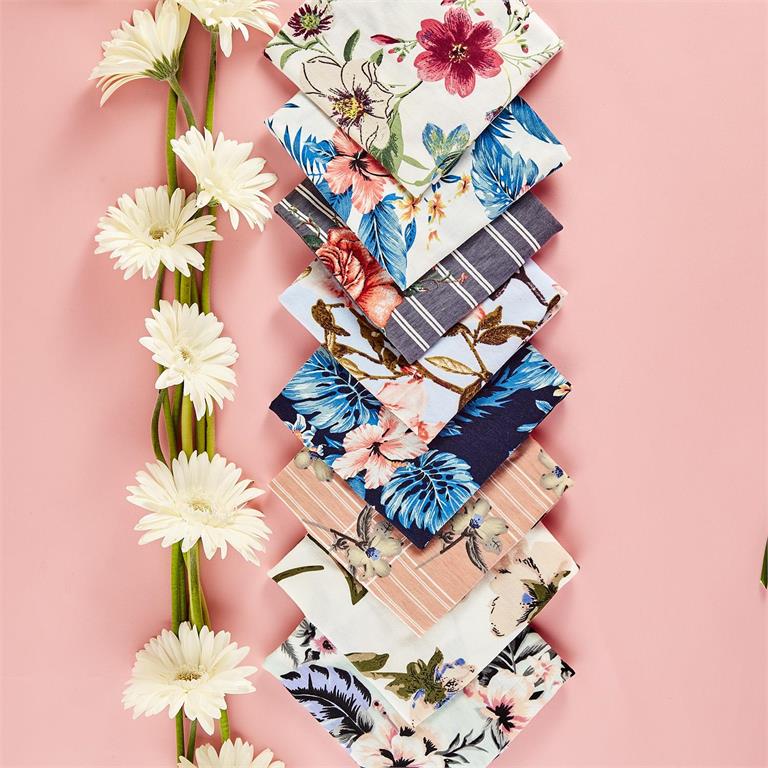 It's A Wrap Floral Stretch Multi-Purpose Knit Headband