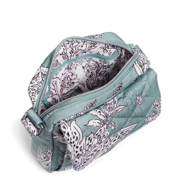 tiger lily blue oar Small Crossbody Bag Tiger Lily Blue Oar