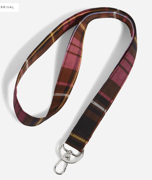 Wide Lanyard PATTERN Cozy Plaid