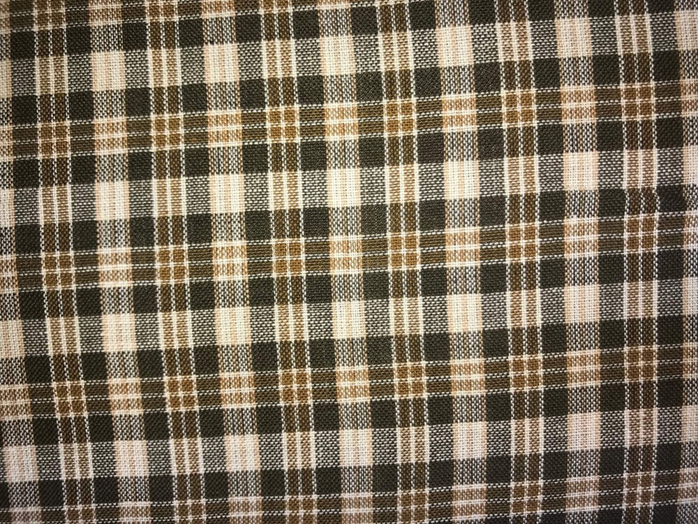 Brown Plaid Dog Accessories