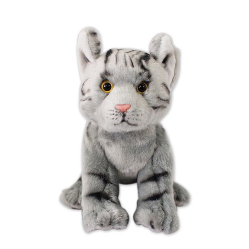 Gray Tabby Cat 8" Bean Bag