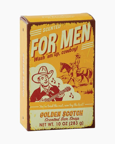 Golden Scotch Scented Bar Soap for Men
