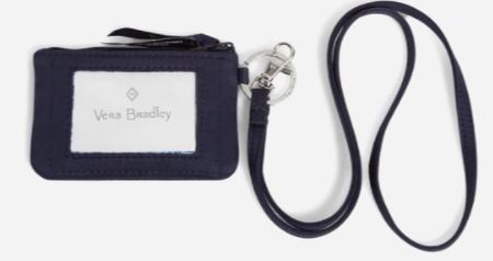 Zip ID Lanyard Classic Navy