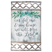 As For Me Lattice Sign