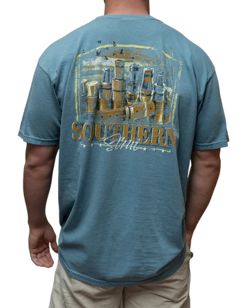 Southern Strut Brand SHELLS & CALLS SHIRT