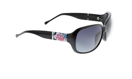 Ginnie Polarized Rectangle Sunglasses in Garden Grove