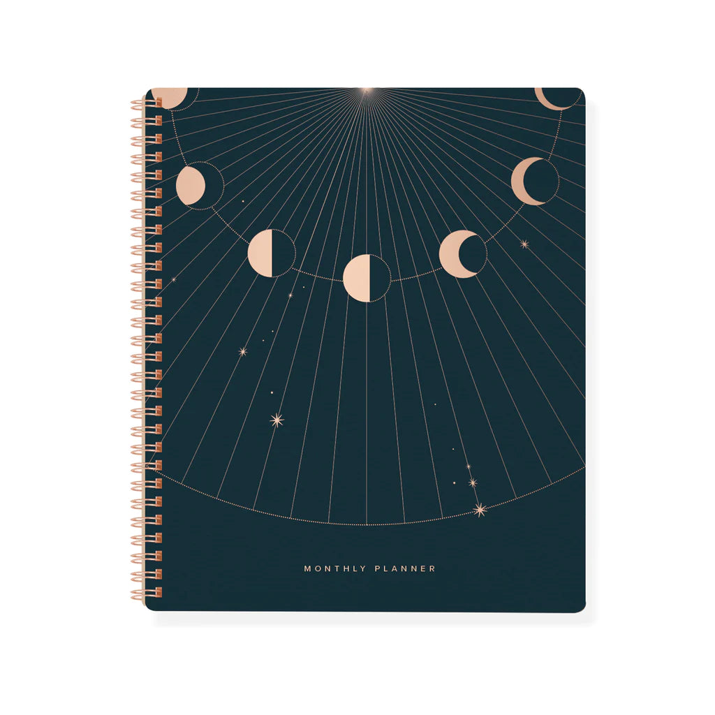 MOON RAYS NON-DATED MONTHLY PLANNER
