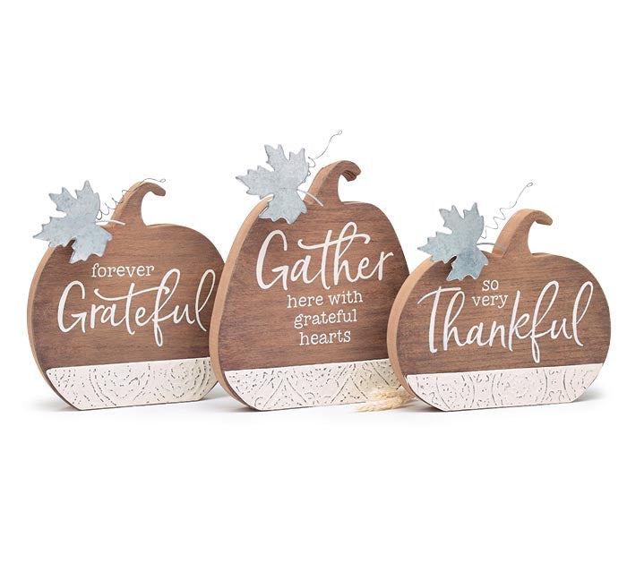PUMPKIN SHELF SITTER ASTD