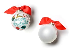 VINTAGE GLASS ORNAMENT