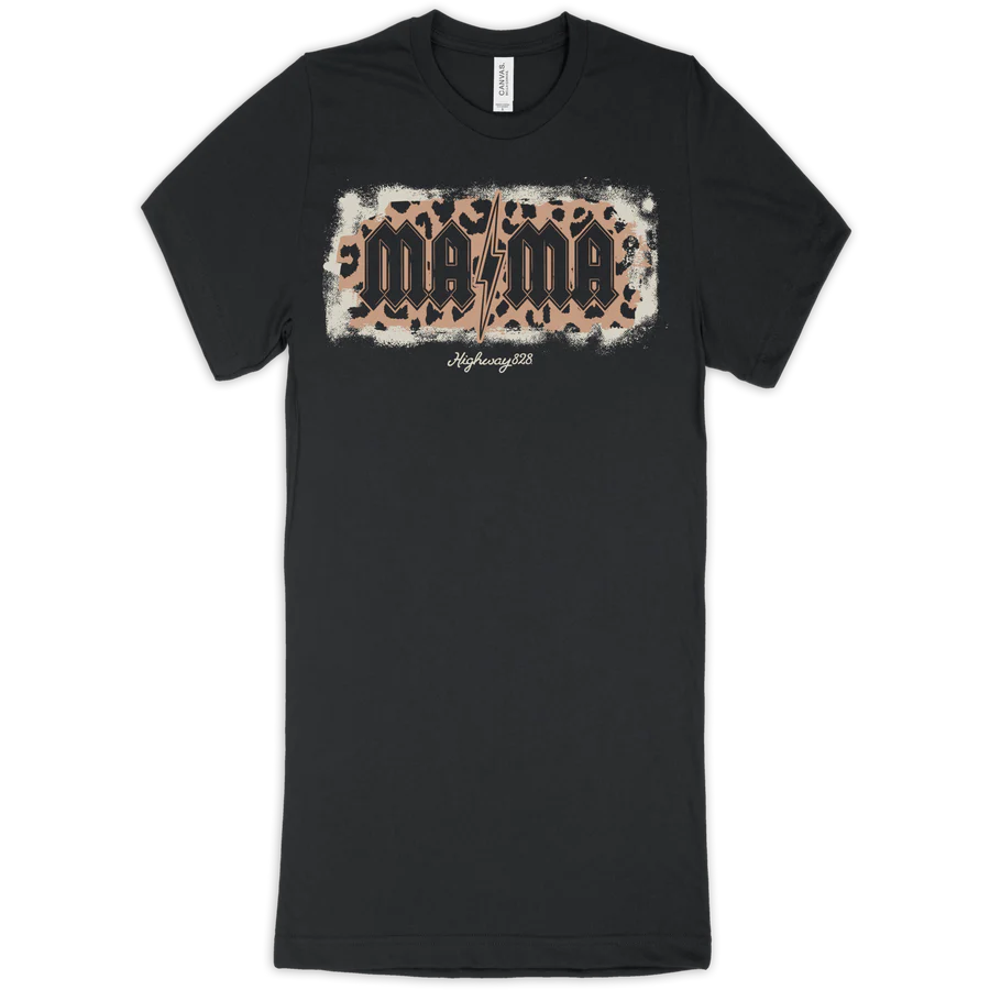 Highway 828 Lightening Mama Vintage Black Shirt