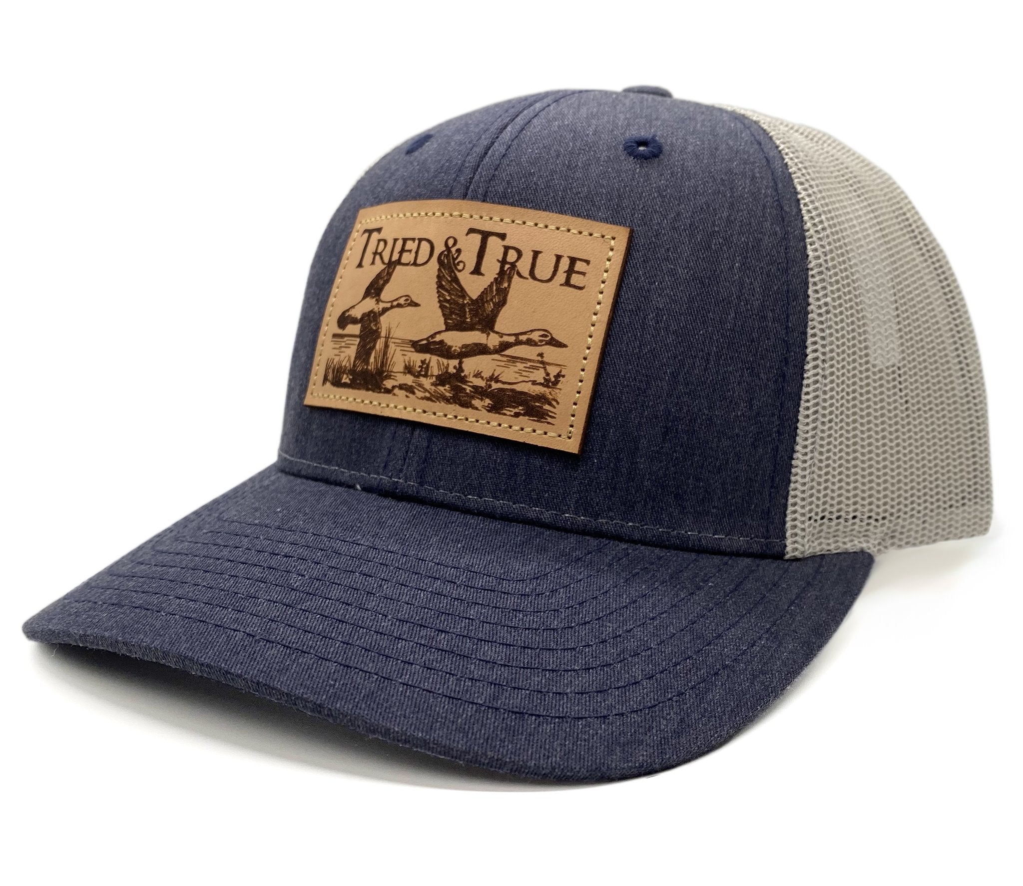 Tried N True Leather Duck Patch Hat