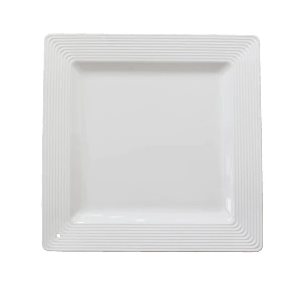 pinstripe square platter