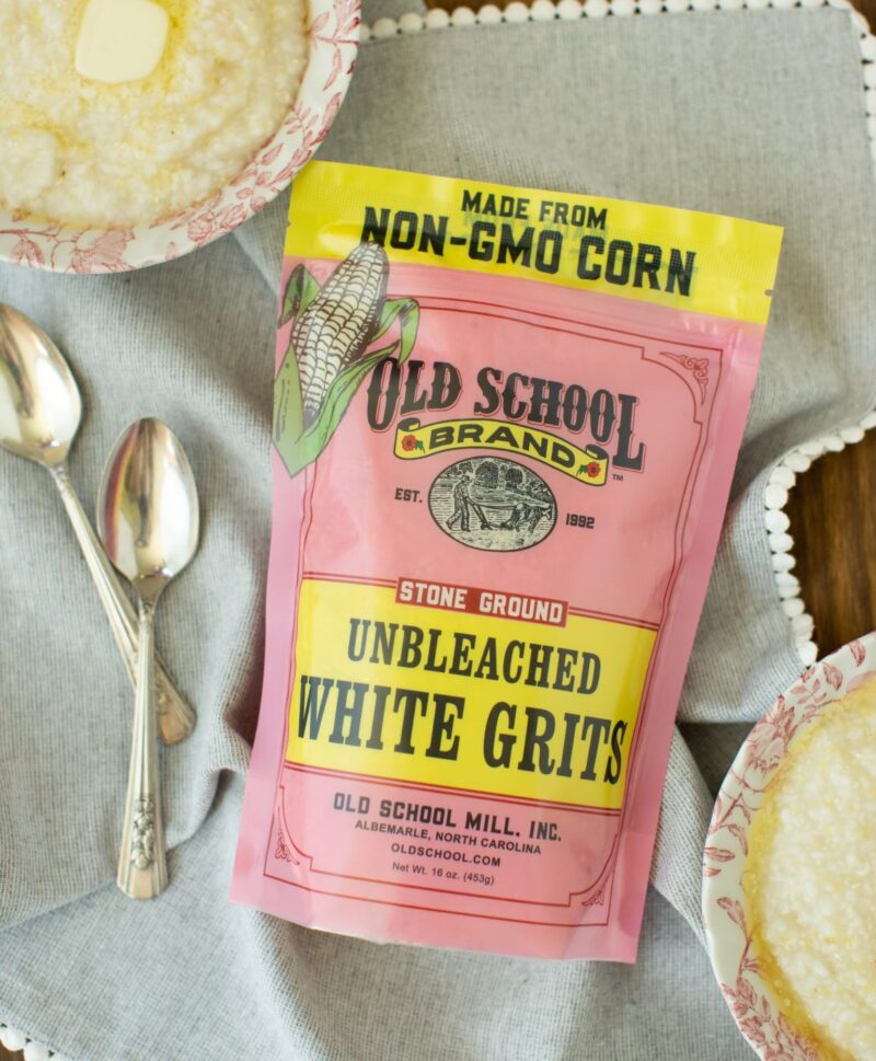 Old School Mill Stone Ground White Grits