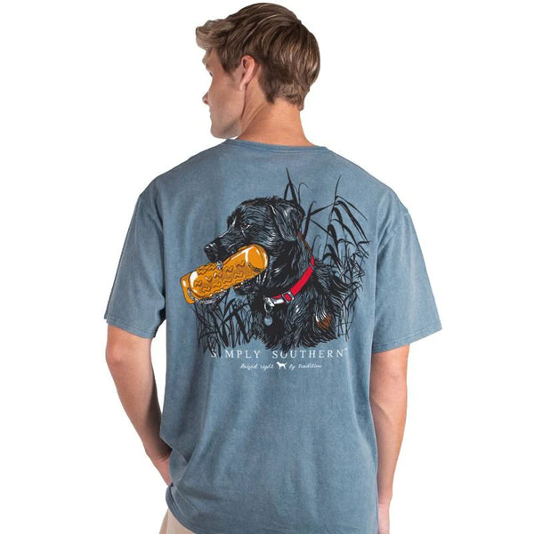 SIMPLY SOUTHERN BLACK LAB DOG UNISEX T-SHIRT – Avenue 550
