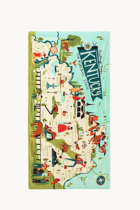 Kentucky Beach Towel