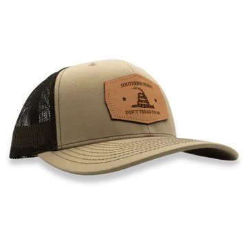 SOUTHERN STRUT DON'T TREAD LEATHER PATCH HAT