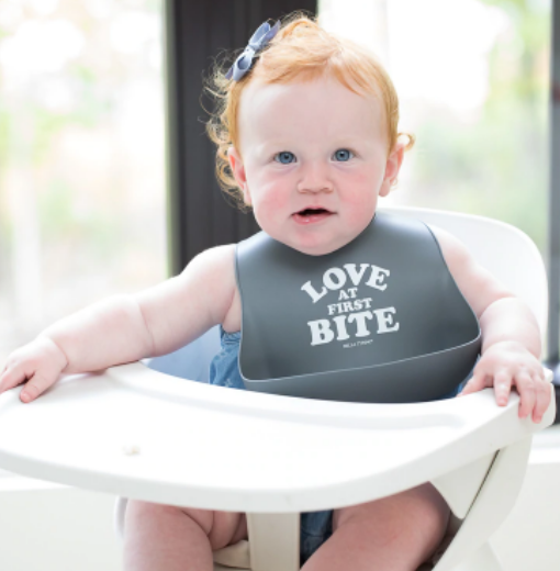 LOVE AT FIRST BITE WONDER BIB