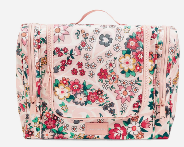 hanging travel toiletry bag vera bradley Hanging Organizer in Reactive-Prairie Paisley – Avenue 550