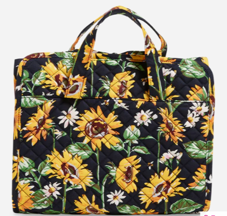 Hanging Travel Organizer Sunflowers