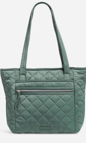 Small Vera Tote Bag Performance Twill Olive Leaf