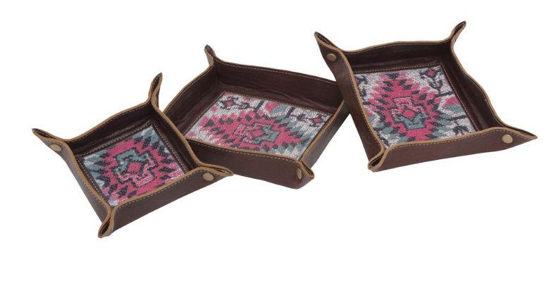 MIA AZTECA TRAY SET OF 3