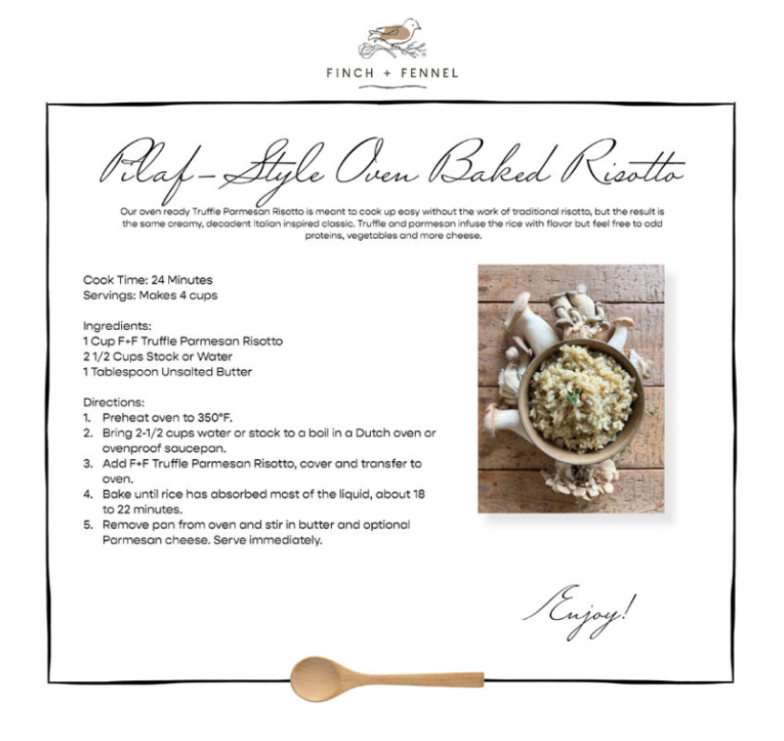 Truffle Parmesan Risotto