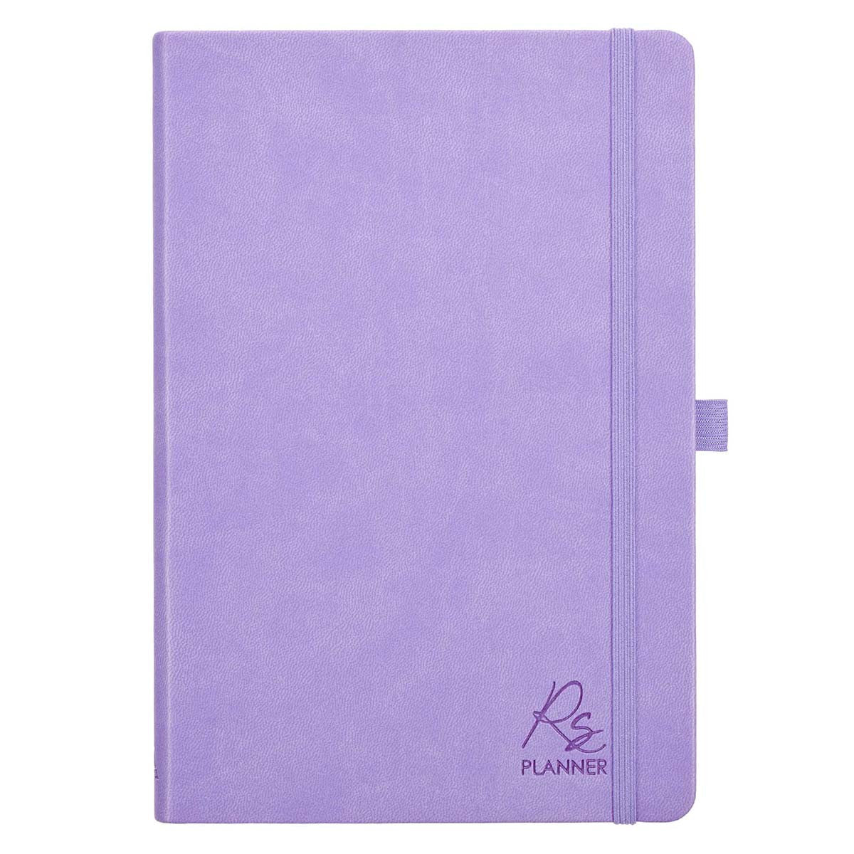 Lavender Faux Leather Rolene Strauss Undated Planner