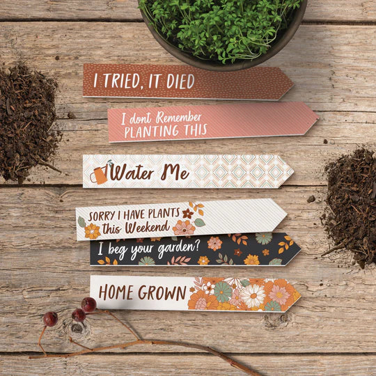 HUMOR PLANT PAL GARDEN SIGN SET