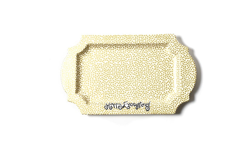 Gold Small Dot Traditional Tray