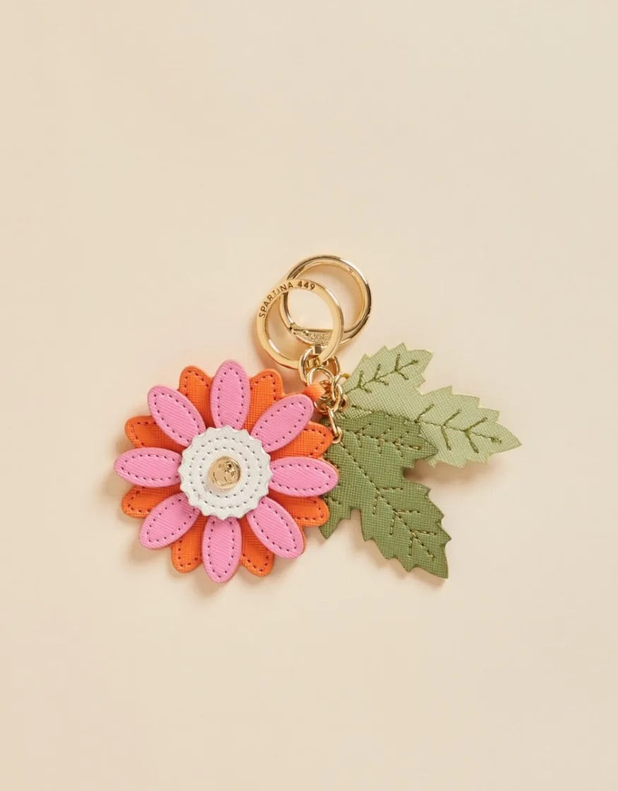 Spartina 449 Icon Keychain Daisy