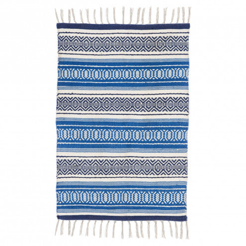 Navy Multi Indoor/Outdoor Scatter Rug