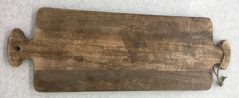 Dark Natural wood Rectangle Cutting Board