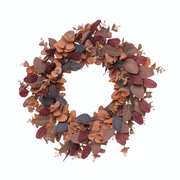 Multi Color Eucalyptus & Floral Wreath